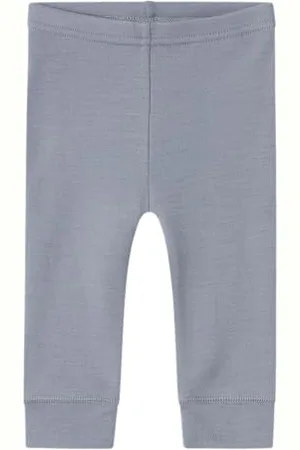 NAME IT Baby - Jungen Nbmwillitus Wool Longjohn Noos Leggings, , 62 EU