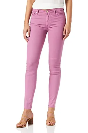 7 for all Mankind Damen JSWZC160OR Hose, Pink, 30