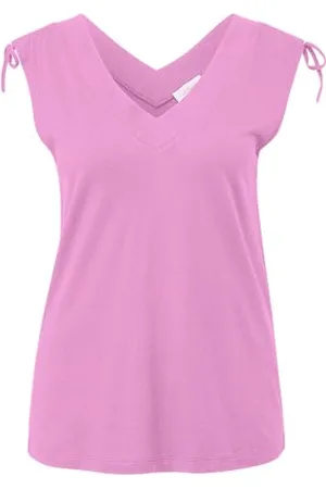 QS by s.Oliver Damen 2147032 Top mit Bindedetails, , 36
