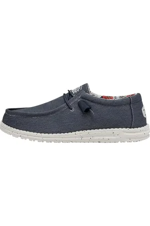 Hey dude Herren Wally Stretch Canvas Moc Toe Shoes 40022, ,37 EU