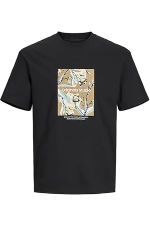 JACK & JONES Herren Jorsequoia Tee Ss Crew Neck Pls T-Shirt, , 3XL