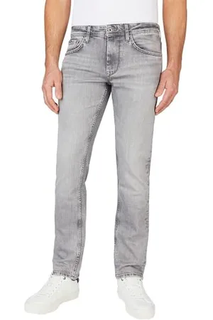 Pepe Jeans STRAIGHT FIT MID-RISE JEANS - CASH, , 28W / 30L