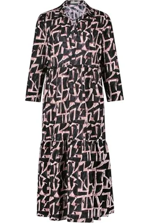 Betty & Co Damen Stufenkleid mit Print ,40
