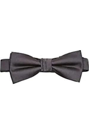 SELECTED Herren Slhnight Bowtie Noos B Fliege, Mid Grey Melange, Einheitsgr e EU