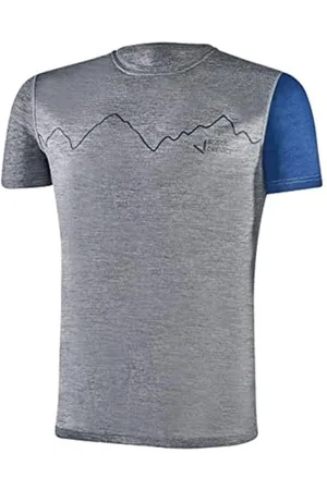 Black Crevice Herren Merino T-Shirt, , S