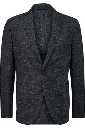 QS by s.Oliver Herren 2151005 Sakko aus Wollmix, Slim Fit, , 46 cm