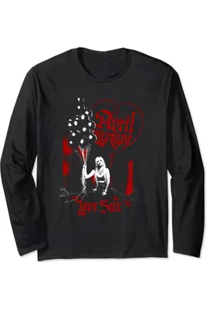 Avril lavigne Offizielle Love Sux Luftballons Langarmshirt