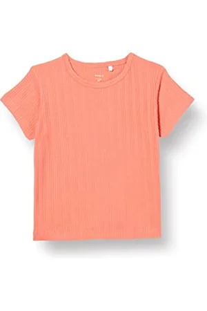 NAME IT Baby Girls NBFHEJSA SS TOP Box T-Shirt, , 68