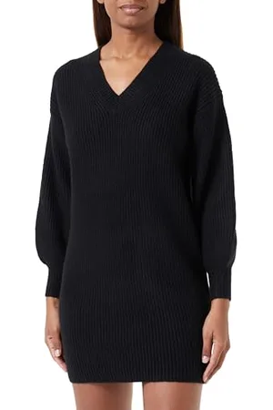 Replay Damen Pullover Oversize, (Schwarz), XS