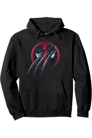 Marvel Deadpool & Wolverine Wolverine Claws Deadpool Pullover Hoodie
