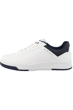 TOM TAILOR Herren 7480290005 Sneaker, White, 44 EU