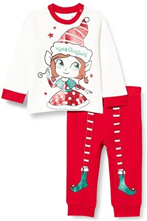 chicco Baby-Mädchen LANGÄRMLIGER Pyjama Pyjamaset, , 15 Monate