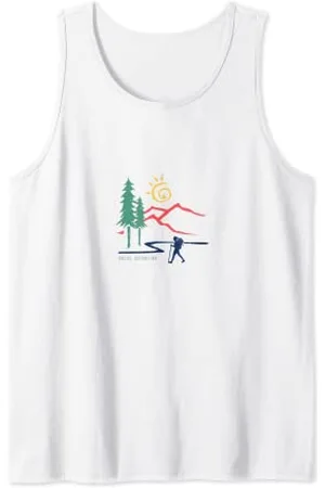 Camp David "Distancing Hiker" Grafik Tank Top