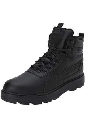 PUMA Unisex Desierto V3 PURETEX Sneaker, Black Black, 38.5 EU