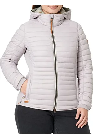 Camel Active Damen Leichte Steppjacke mit Abnehmbarer Kapuze Blouson, , 34