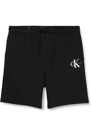 Calvin Klein Jeans Herren Sweatshorts Plus Monologo Kurz, , 4XL