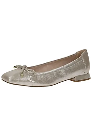 Caprice Damen 9-9-22104-20 Ballerina, Taupe SUE.MET, 37 EU