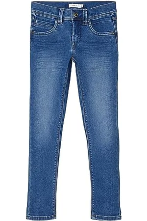 NAME IT Jungen Nkmsilas Dnmtax 2467 Pant Noos Jeans, Blue Denim, 152 EU