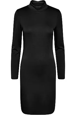 Pieces® Damen Pcnaya Ls T-Neck Dress Noos, , M