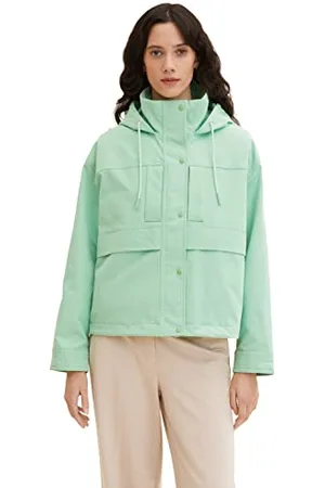 TOM TAILOR Damen 1035842 Jacke mit Kapuze, , L