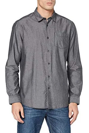 Pioneer Herren Shirt Longsleeve Dobby Hemd, , S