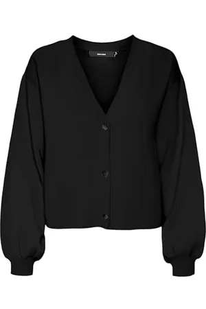 VERO MODA VMGOLD LS V-Neck Button Cardigan GA