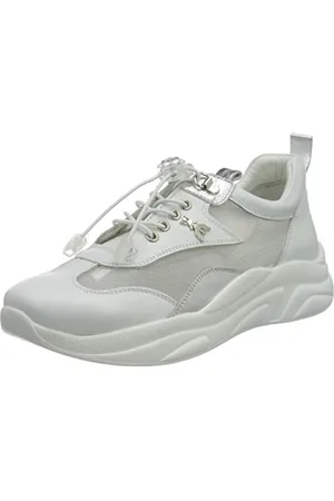 Patrizia Pepe PATRIZIA PEPE PJ61.30Kinder Sneaker, White+Silver, 35