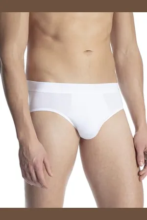 Calida Cotton Code Slip mit Elastikbund Herren, mit Elastikbund