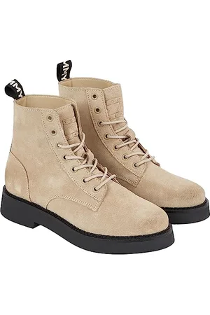 Tommy Hilfiger Damen TJW LACE UP Boot Suede EN0EN02287 Mittelhohe Stiefel, , 38 EU