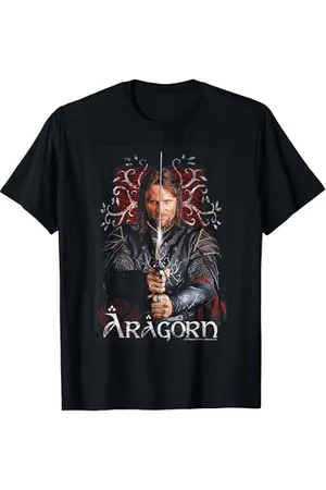 Warner Bros. Lord of the Rings Aragorn T-Shirt für Erwachsene Unisex, , S