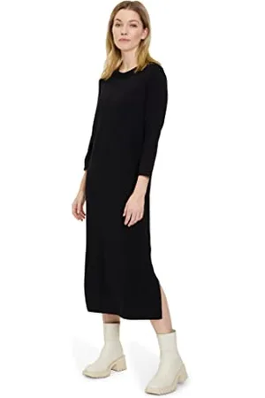 Cartoon Damen Casual-Kleid mit Rundhalsausschnitt ,38