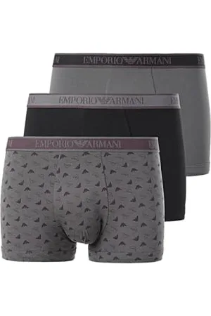 Emporio Armani Herren CORE Logoband 3-Pack Trunk Badehosen, , M