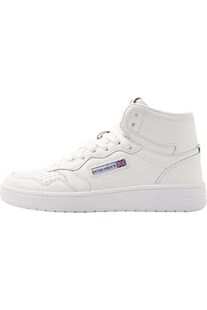 British Knights Damen NOORS MID Sneaker, Weiß, 44 EU