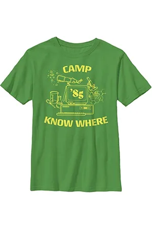 Stranger Things Unisex Kinder Camp Know Where Short Sleeve T-shirt, , Einheitsgröße