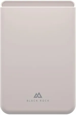 Blackrock Kartenhalter für iPhone 12/13/14/15, MagSafe kompatibel (magnetisch, dünn, slim Wallet, Kartenetui für Ausweis, Kreditkarte etc., Portemonnaie für Apple iPhone, Silikon)