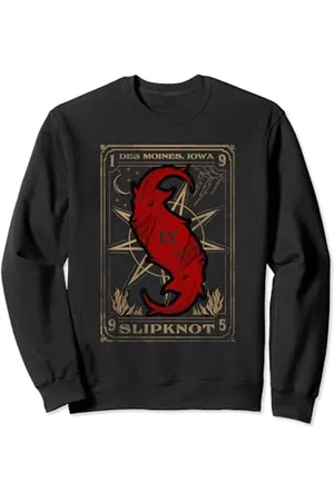 Slipknot Tarotkarte Rundhalsausschnitt Sweatshirt