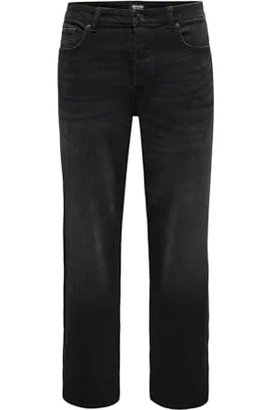 Only & Sons Male Locker geschnitten ONSFADE Mittlere Taille Locker geschnitten Jeans