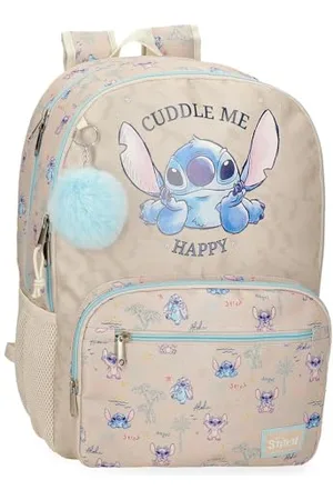 Disney Joumma Stitch Cuddle Me Happy Schulrucksack, , 32 x 44 x 17 cm, Polyester, , Talla única, Schulrucksack
