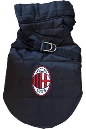 AC Milan Unisex Erwachsene Cappottino per Cani e Gatti hundemantel katzenmantel, , M