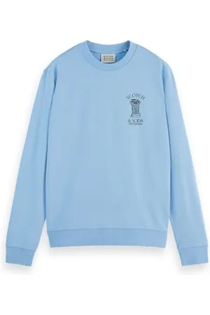 Scotch&Soda Herren Left Chest Artwork Sweatshirt, , L