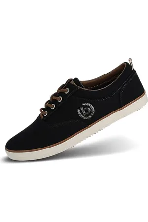 Bugatti Canvas Sneaker aus Baumwolle, Low-Top-Leinenschuh mit robuster Gummisohle, , 46 EU