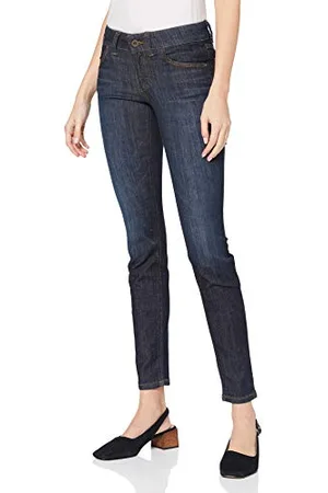 Marc O’ Polo Marc OߴPolo Damen Jeanshose mit Stretch-Anteil Slim Fit, Blau (Liverpool Wash), W25/L34