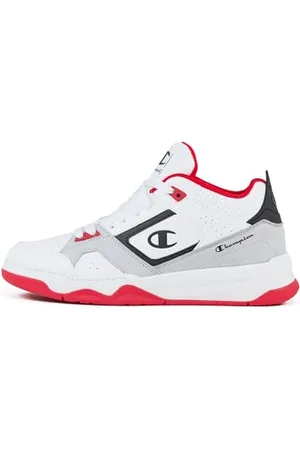 Champion Herren Overtime Mid Sneakers, Weiß (WW012), 44 EU
