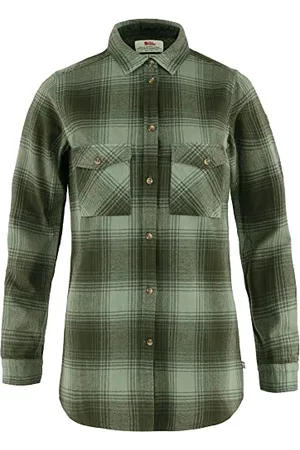 Fjällräven FJALLRAVEN Damen Övik Twill Shirt Ls W Langarmshirt, , M