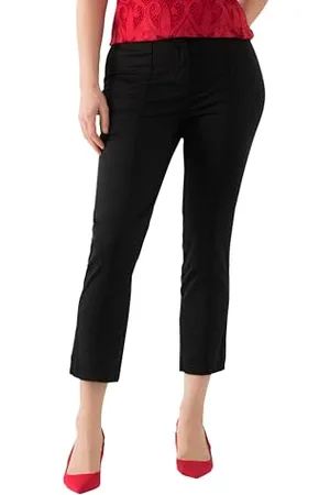Ulla Popken Damen schmale Hose, , 38W / 32L