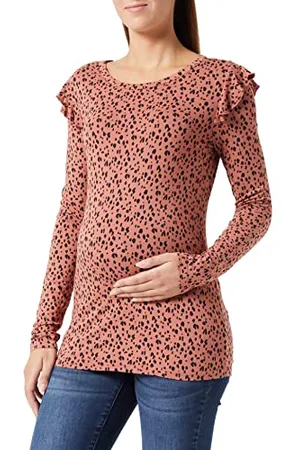 Noppies Damen Tee Spiro Long Sleeve Allover Print T Shirt, , 34 EU