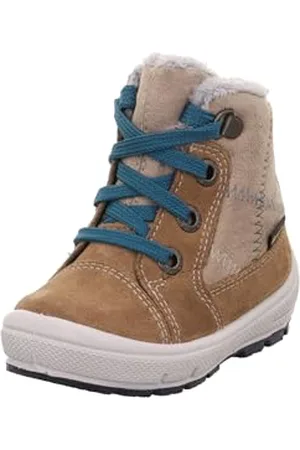 Superfit Groovy Schneestiefel, BRAUN/BEIGE 3010, 29 EU Schmal