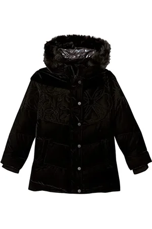 Desigual Girls Kids Exterior SS20 Jacket, Black, 13/14