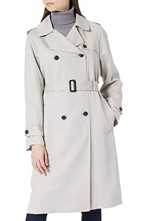 Tommy Hilfiger Damen Db Lyocell Fluid Trench Trenchcoat, , 66