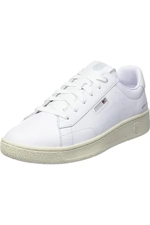 K-Swiss Herren Slammklub CC Sneaker, WHT/WHT/Vintage, 44 EU